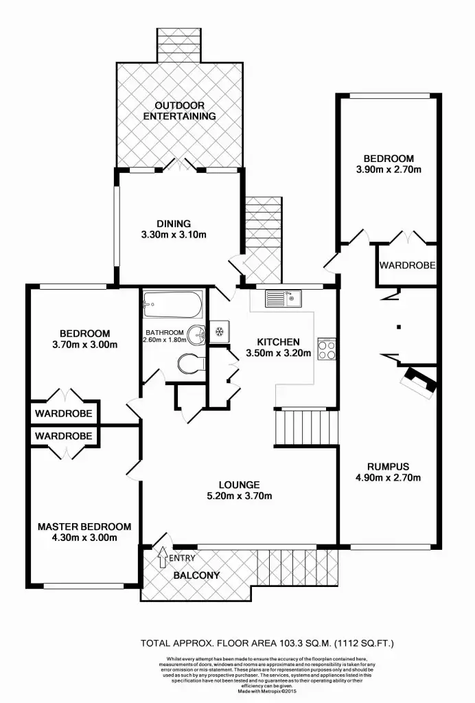 Floorplan of Homely house listing, 6 David Road, Springwood NSW 2777