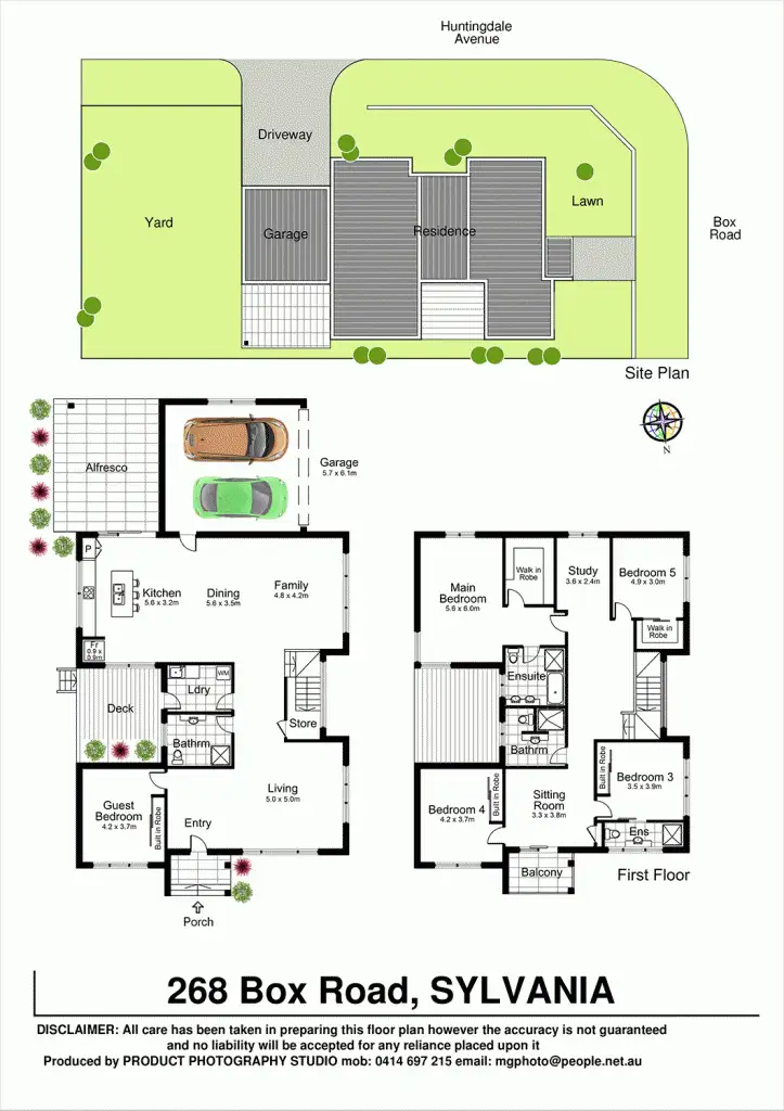 Floorplan of Homely house listing, 268 Box Road, Sylvania NSW 2224
