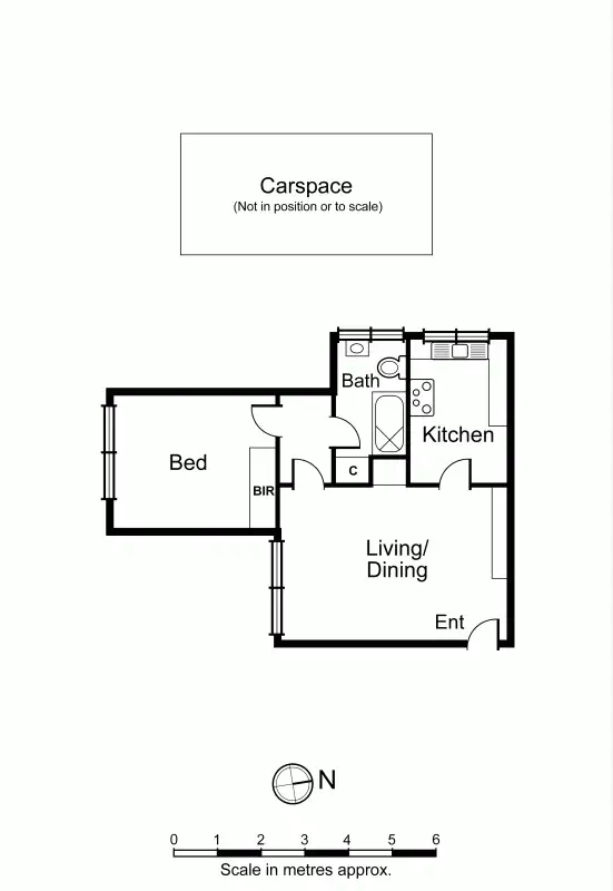 Floorplan of Homely apartment listing, 4/74 Denbigh Road, Armadale VIC 3143