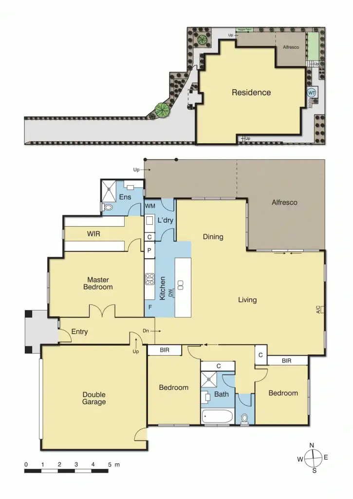 Floorplan of Homely house listing, 172A Bellevue Avenue, Rosanna VIC 3084