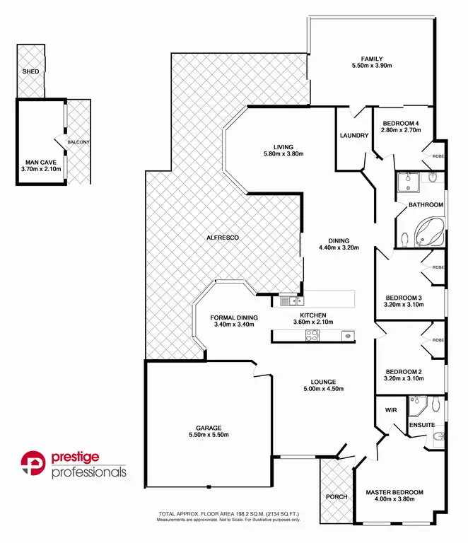 Floorplan of Homely house listing, 23 Tweed Court, Wattle Grove NSW 2173