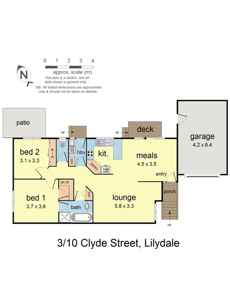 Floorplan of Homely house listing, 3/10 Clyde Street, Lilydale VIC 3140