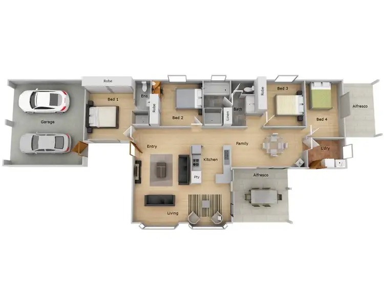 Floorplan of Homely house listing, 1A John Street, Lawson NSW 2783