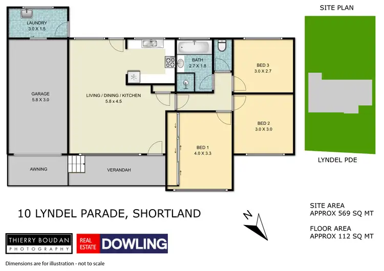 Floorplan of Homely house listing, 10 Lyndel Parade, Shortland NSW 2307