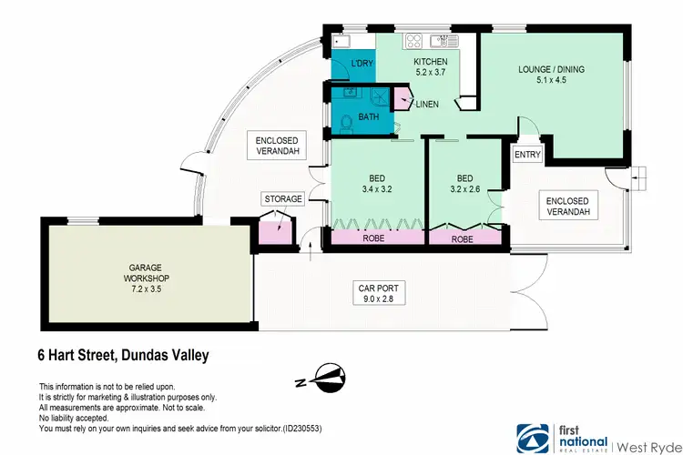 Floorplan of Homely house listing, 6 Hart Street, Dundas Valley NSW 2117