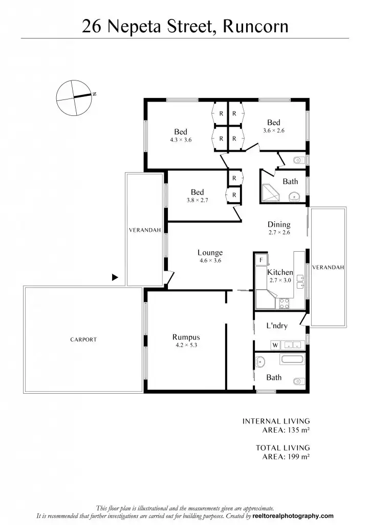 Floorplan of Homely house listing, 26 Nepeta Street, Runcorn QLD 4113
