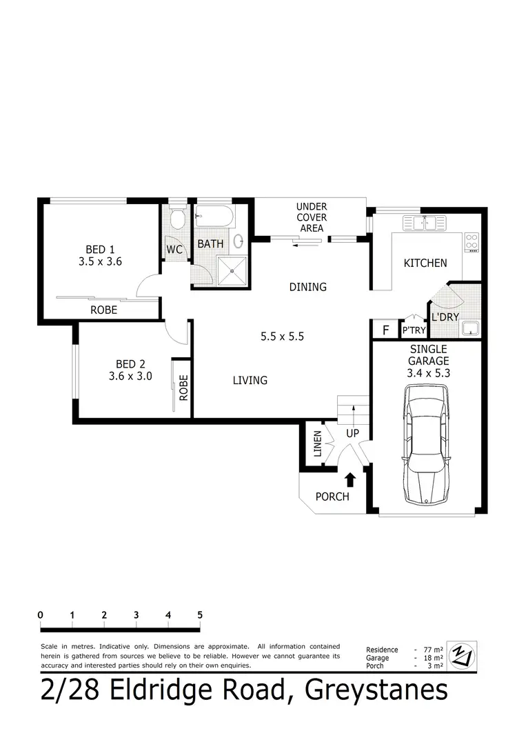 Floorplan of Homely house listing, 2/28 Eldridge Rd, Greystanes NSW 2145