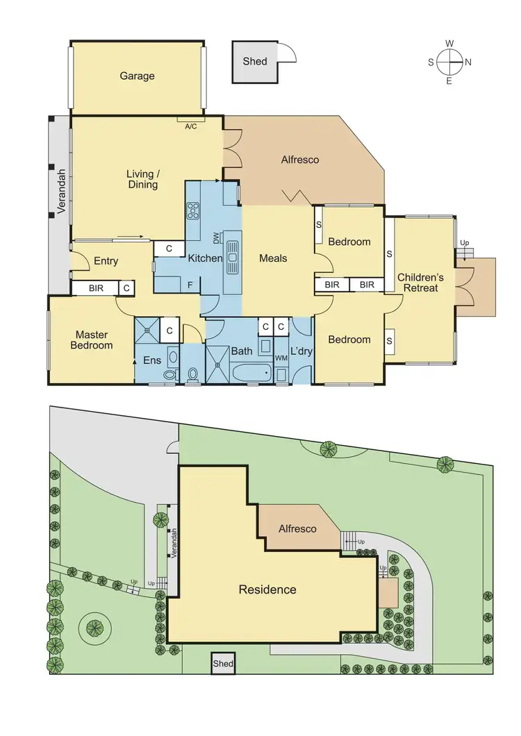 Floorplan of Homely house listing, 3 Narbethong Drive, Greensborough VIC 3088