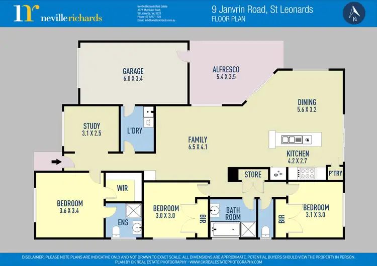 Floorplan of Homely house listing, 9 Janvrin Road, St Leonards VIC 3223