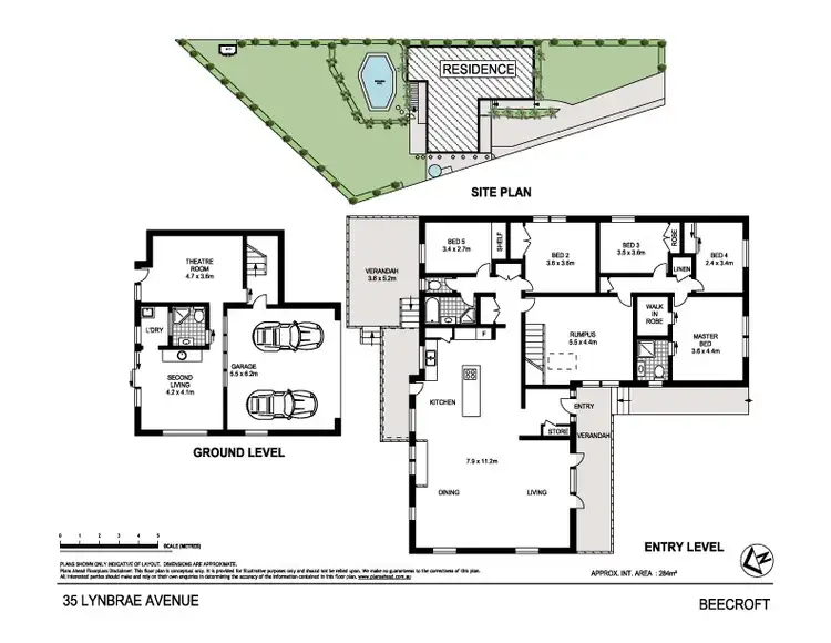 Floorplan of Homely house listing, 35 Lynbrae Avenue, Beecroft NSW 2119