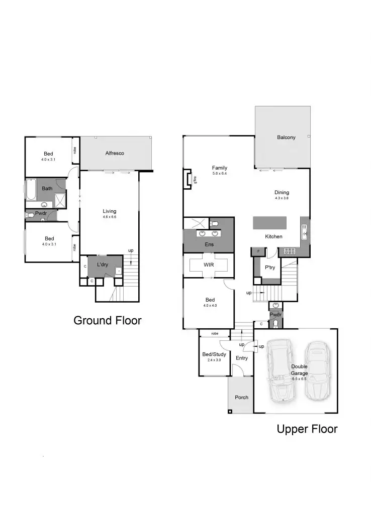 Floorplan of Homely townhouse listing, 9a Shelbourne Court, Mornington VIC 3931