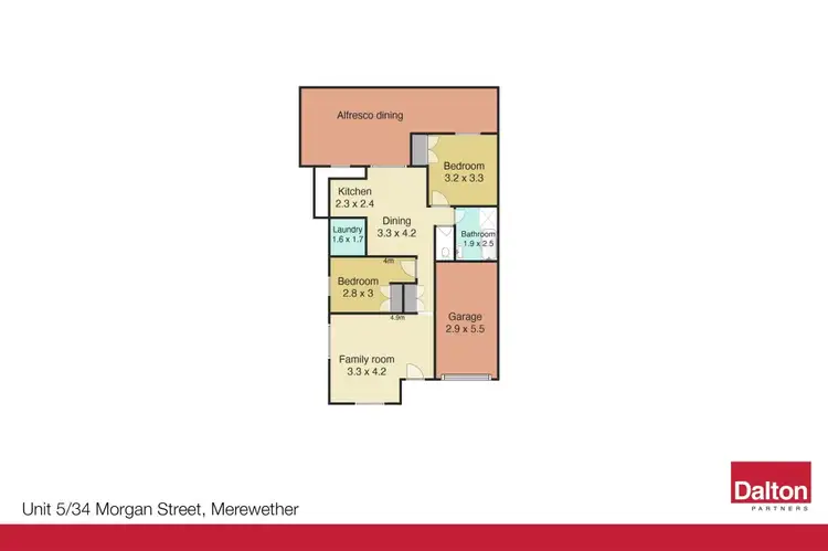 Floorplan of Homely unit listing, 5/34 Morgan Street, Merewether NSW 2291