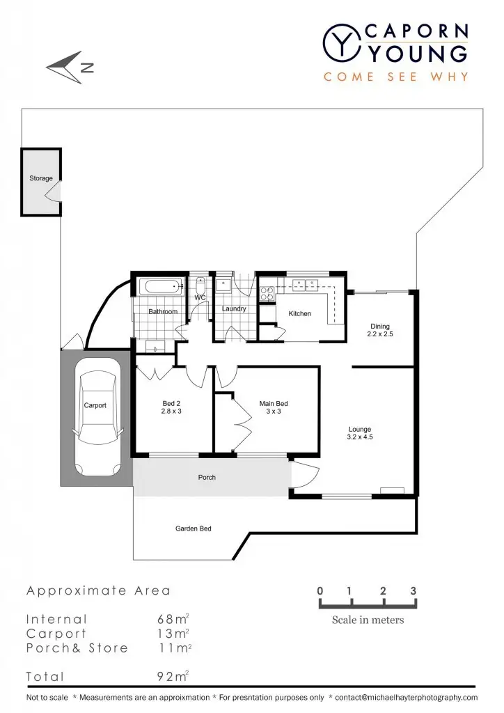 Floorplan of Homely villa listing, 2/21 Copperwaite Road, Kardinya WA 6163