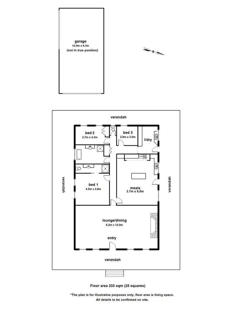 Floorplan of Homely house listing, 17 Oxford Downs Road, Macclesfield VIC 3782