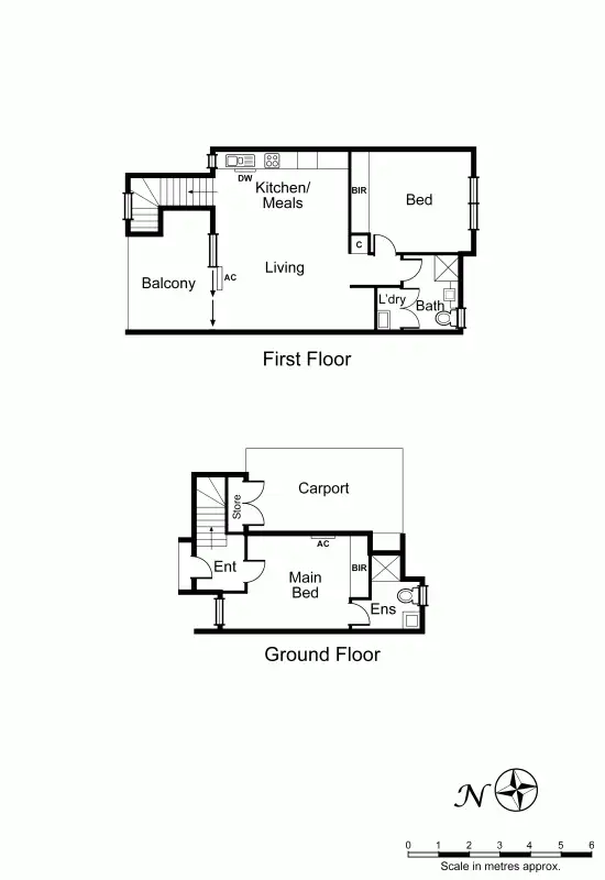 Floorplan of Homely townhouse listing, 3/2 Jasper Road, Bentleigh VIC 3204