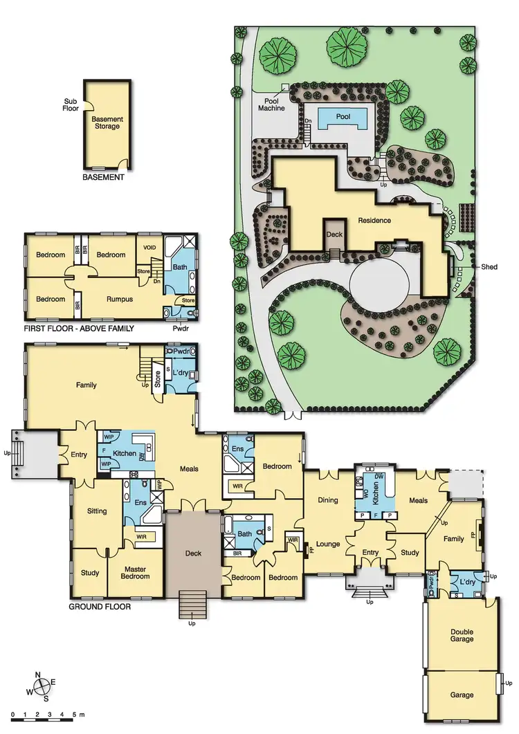 Floorplan of Homely house listing, 18 Rosehill Road, Lower Plenty VIC 3093