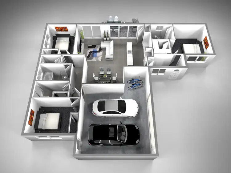 Floorplan of Homely house listing, LOT 2, 8 Doust St, Hilton WA 6163