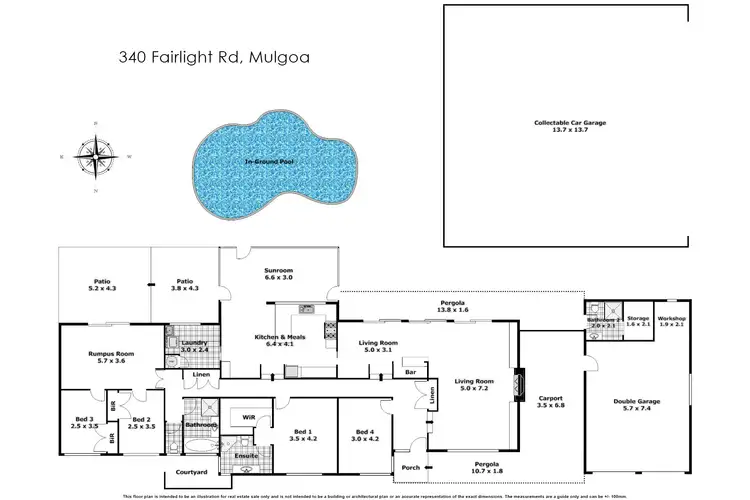 Floorplan of Homely house listing, Address available on request