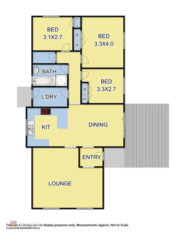 Floorplan of Homely house listing, 31 Frances Ave, Yarra Glen VIC 3775