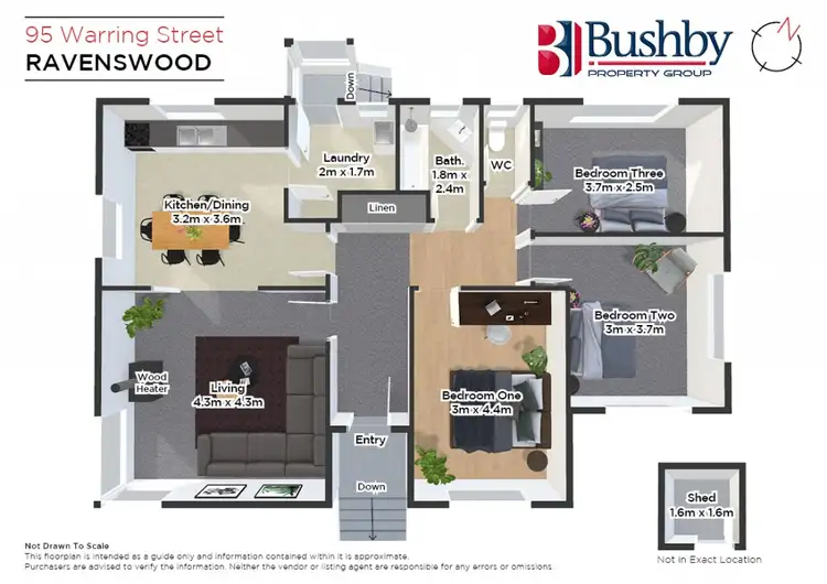 Floorplan of Homely house listing, 95 Warring Street, Ravenswood TAS 7250