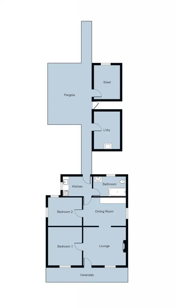 Floorplan of Homely house listing, 9 Princes Street South, Ballarat Central VIC 3350