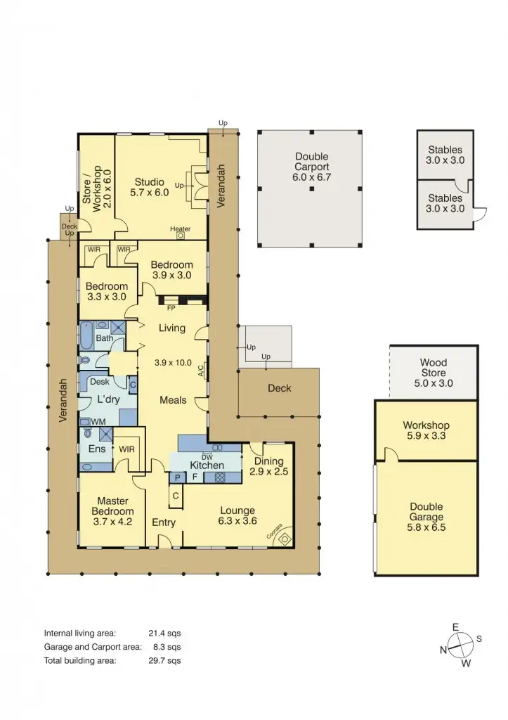 Floorplan of Homely rural property listing, 64 Kelvin Grove, Langwarrin VIC 3910