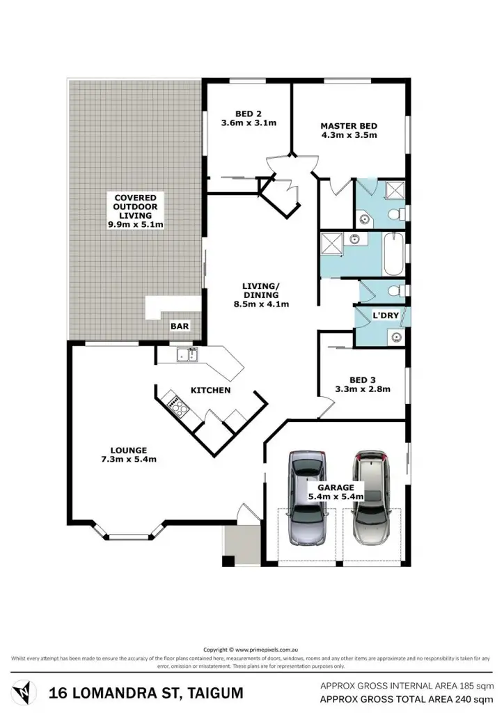 Floorplan of Homely house listing, 16 Lomandra Street, Taigum QLD 4018