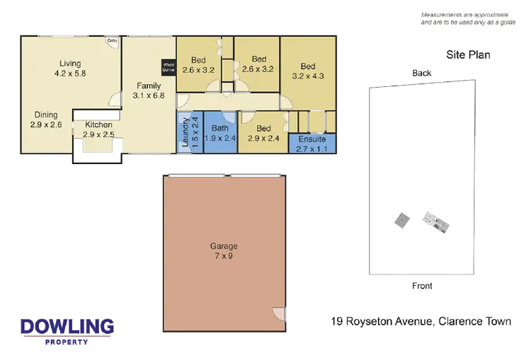 Floorplan of Homely rural property listing, 19 Royseton Road, Clarence Town NSW 2321