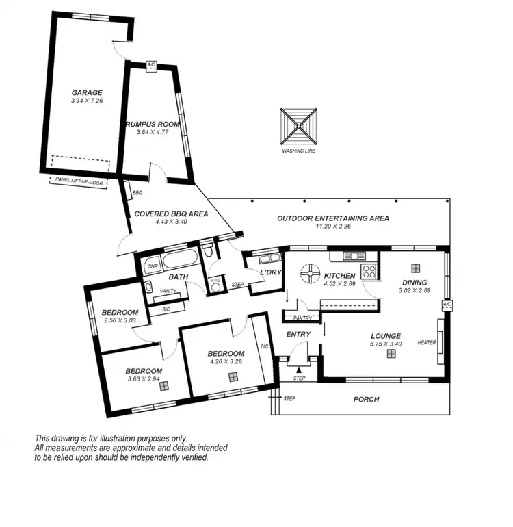 Floorplan of Homely house listing, 15 Shirley Avenue, Felixstow SA 5070