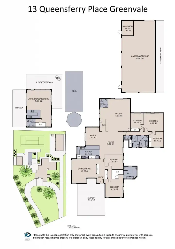 Floorplan of Homely house listing, 13 Queensferry Place, Greenvale VIC 3059