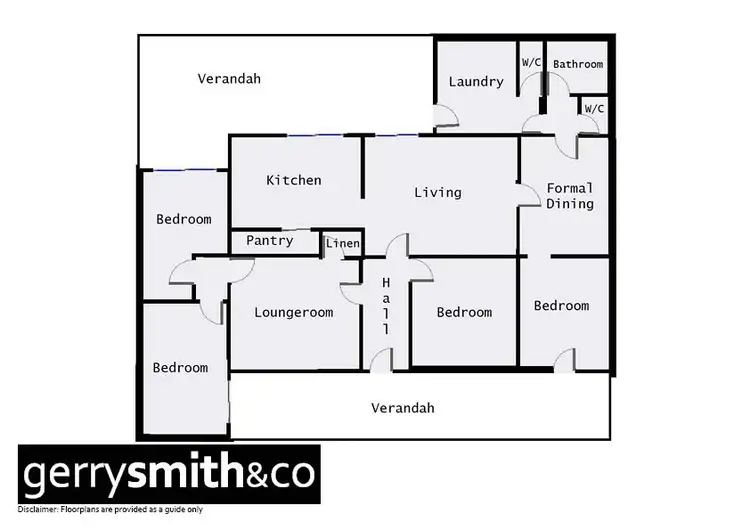 Floorplan of Homely house listing, 263 Pelchens Road, Quantong, Horsham VIC 3400