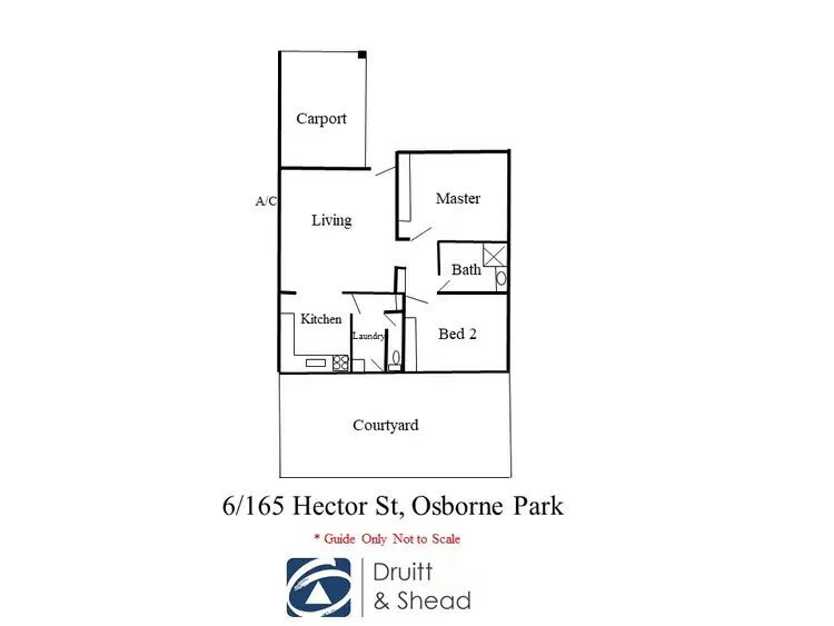 Floorplan of Homely villa listing, 6/165 Hector Street, Osborne Park WA 6017