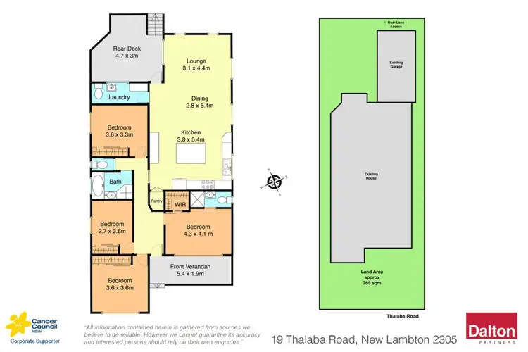 Floorplan of Homely house listing, 19 Thalaba Road, New Lambton NSW 2305