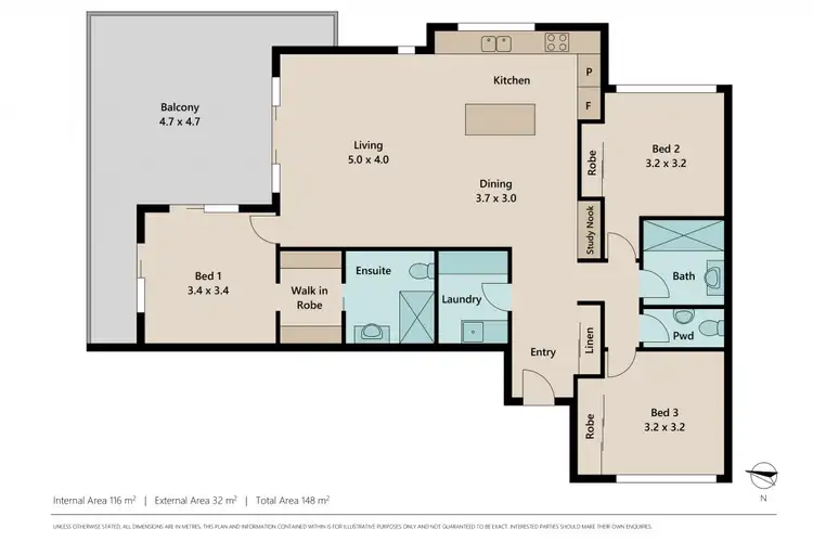 Floorplan of Homely apartment listing, 32/29 Alpha Street, Taringa QLD 4068