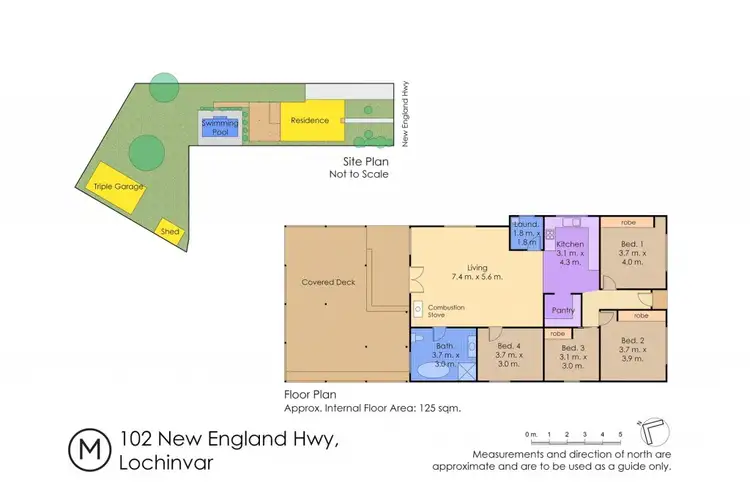 Floorplan of Homely house listing, 102 New England Highway, Lochinvar NSW 2321