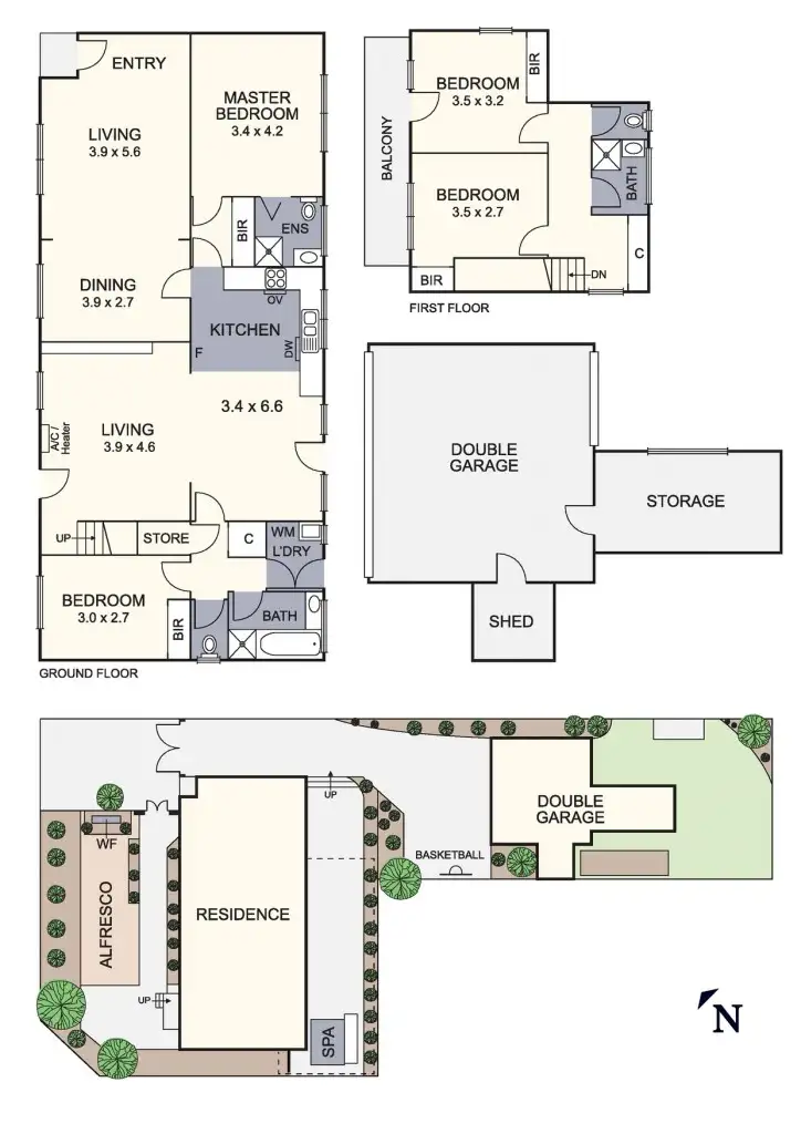 Floorplan of Homely house listing, 51a Yuille Street, Frankston VIC 3199