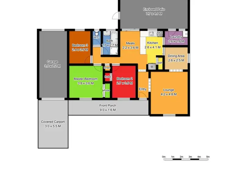 Floorplan of Homely house listing, 6 Maybern Close, North Nowra NSW 2541