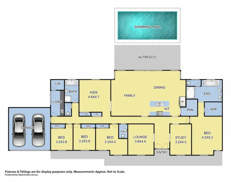 Floorplan of Homely house listing, 62 Meadow Road, Yea VIC 3717