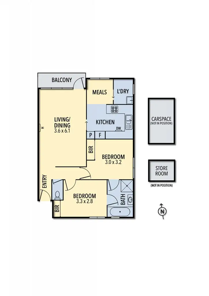 Floorplan of Homely apartment listing, 19/154 Rathmines Road, Hawthorn East VIC 3123