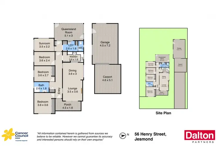 Floorplan of Homely house listing, 56 Henry Street, Jesmond NSW 2299