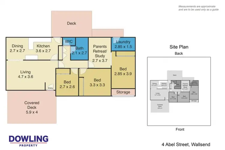 Floorplan of Homely house listing, 4 Abel Street, Wallsend NSW 2287