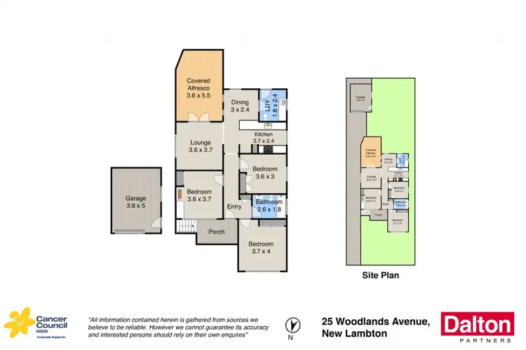 Floorplan of Homely house listing, 25 Woodlands Avenue, New Lambton NSW 2305