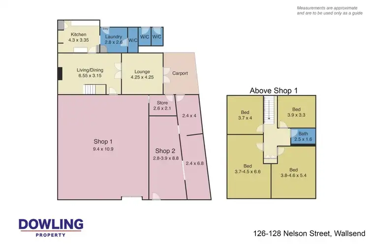 Floorplan of Homely house listing, 126-130 Nelson Street, Wallsend NSW 2287