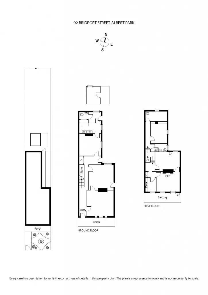 Floorplan of Homely house listing, 92 Bridport Street, Albert Park VIC 3206