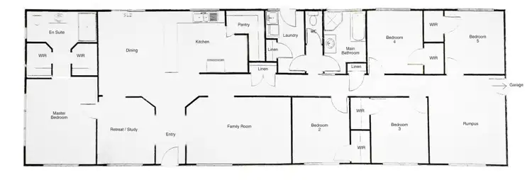 Floorplan of Homely house listing, 5 Royal Crescent, Kinglake VIC 3763