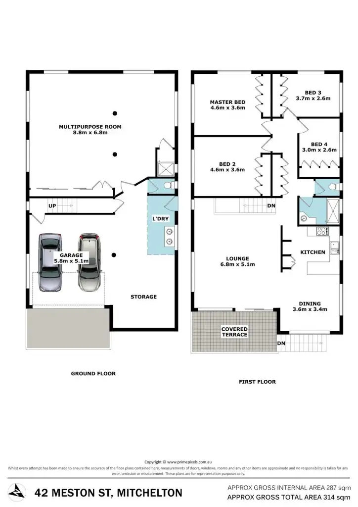 Floorplan of Homely house listing, 42 Meston Street, Mitchelton QLD 4053