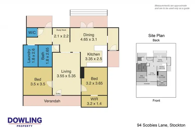 Floorplan of Homely house listing, 94 Scobies Lane, Stockton NSW 2295
