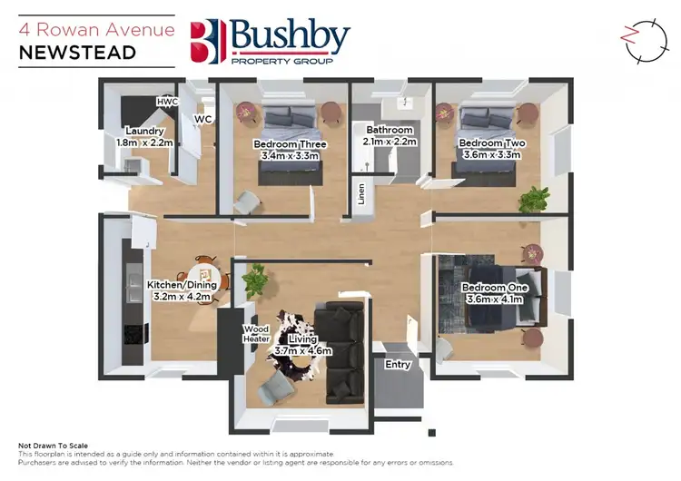 Floorplan of Homely house listing, 4 Rowan Avenue, Newstead TAS 7250