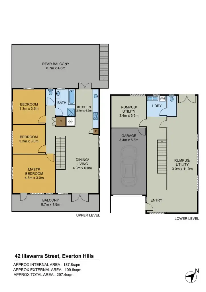 Floorplan of Homely house listing, 42 Illawarra Street, Everton Hills QLD 4053