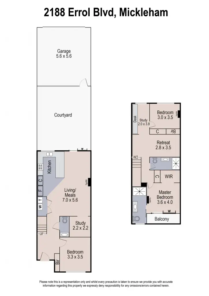Floorplan of Homely house listing, 26 Errol Boulevard, Mickleham VIC 3064